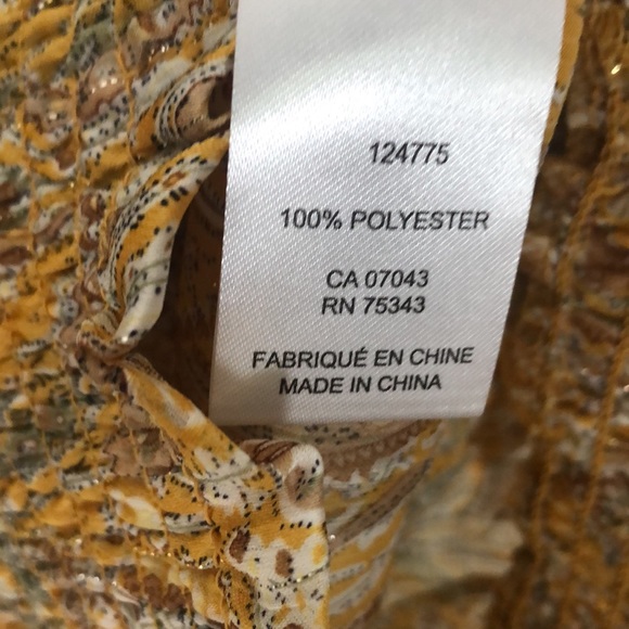 Rachael Zoe sheer blouse. - Picture 9 of 15